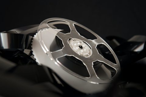 bobbin on heap of film