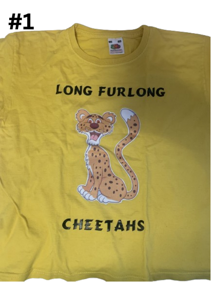 Yellow Cheetahs House T-Shirt